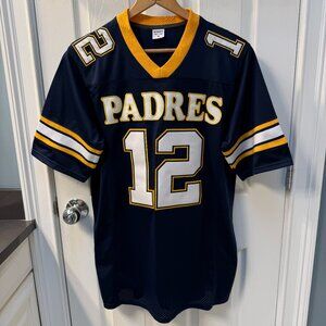 Tom Brady Padres High School Football Jersey Size Medium